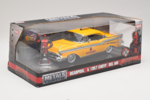 Chevrolet Bel Air Taxi Deadpool Metals Diecast 1:24 30290 Metal — billede 2 af 3