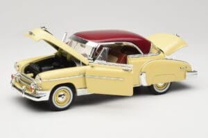 Chevrolet Bel Air Gul & Rød Motormax 1:18 73111 Metal — billede 2 af 8