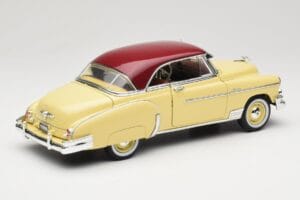 Chevrolet Bel Air Gul & Rød Motormax 1:18 73111 Metal — billede 3 af 8