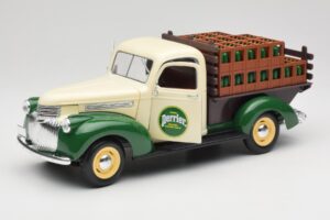 Chevrolet Brasseur Perrier Delivery Van Grøn Solido 1:18 203243 Metal — billede 2 af 8
