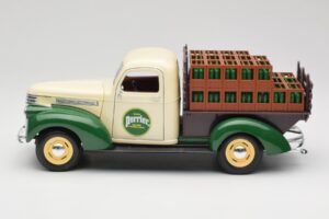Chevrolet Brasseur Perrier Delivery Van Grøn Solido 1:18 203243 Metal — billede 4 af 8