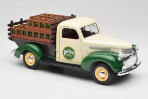 Chevrolet Brasseur Perrier Delivery Van Grøn Solido 1:18 203243 Metal — billede 6 af 8