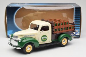 Chevrolet Brasseur Perrier Delivery Van Grøn Solido 1:18 203243 Metal — billede 8 af 8