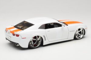 Chevrolet Camaro Concept Tuned Hvid Jada 1:18 63014 Metal — billede 3 af 8