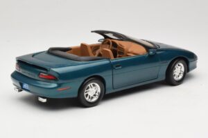 Chevrolet Camaro Z28 Cabriolet Grøn American Muscle 1:18 7231D0 Metal — billede 3 af 8