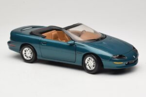 Chevrolet Camaro Z28 Cabriolet Grøn American Muscle 1:18 7231D0 Metal — billede 6 af 8