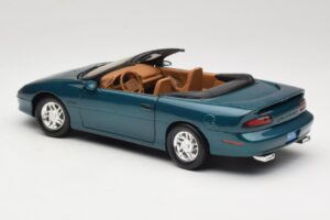 Chevrolet Camaro Z28 Cabriolet Grøn American Muscle 1:18 7231D0 Metal — billede 7 af 8
