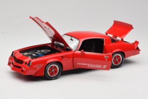 Chevrolet Camaro Z28 Yenko Turbo Z Rød GreenLight 1:18 12999 Metal — billede 2 af 8