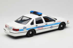Chevrolet Caprice Chicago Politi UT Models 1:18 180142096 Metal — billede 3 af 8