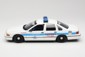 Chevrolet Caprice Chicago Politi UT Models 1:18 180142096 Metal — billede 4 af 8