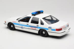 Chevrolet Caprice Chicago Politi UT Models 1:18 180142096 Metal — billede 7 af 8