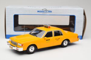 Chevrolet Caprice Gul Taxi MCG 1:18 MCG18038 Metal — billede 6 af 6