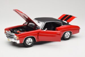 Chevrolet Chevelle SS 454 Rød Maisto 1:18 531892 Metal — billede 2 af 8