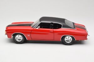Chevrolet Chevelle SS 454 Rød Maisto 1:18 531892 Metal — billede 4 af 8