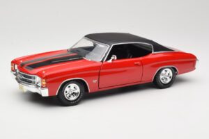 Chevrolet Chevelle SS 454 Rød Maisto 1:18 531892 Metal