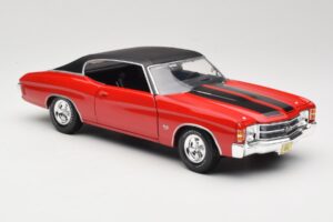 Chevrolet Chevelle SS 454 Rød Maisto 1:18 531892 Metal — billede 6 af 8