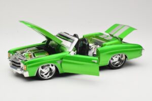 Chevrolet Chevelle SS Cabriolet Grøn Maisto 1:18 31099 Metal — billede 2 af 8
