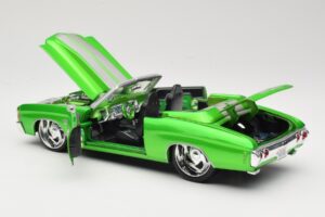 Chevrolet Chevelle SS Cabriolet Grøn Maisto 1:18 31099 Metal — billede 5 af 8