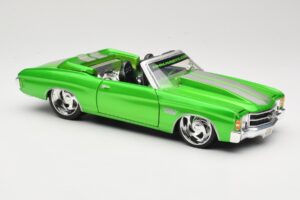 Chevrolet Chevelle SS Cabriolet Grøn Maisto 1:18 31099 Metal — billede 6 af 8