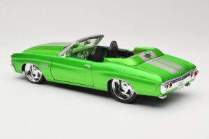 Chevrolet Chevelle SS Cabriolet Grøn Maisto 1:18 31099 Metal — billede 7 af 8
