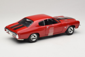 Chevrolet Chevelle SS Fast & Furious Rød Johnny Lightning 1:18 39578 Metal — billede 2 af 6