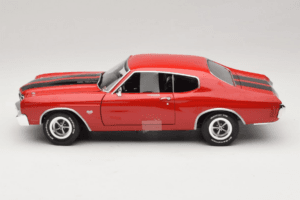 Chevrolet Chevelle SS Rød Jack Reacher Auto World 1:18 AWSS109/06 Metal — billede 4 af 8