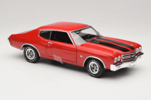 Chevrolet Chevelle SS Rød Jack Reacher Auto World 1:18 AWSS109/06 Metal — billede 6 af 8