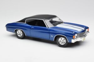 Chevrolet Chevelle SS 454 Blå Maisto 1:18 531886 Metal — billede 6 af 8