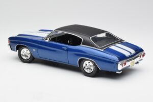 Chevrolet Chevelle SS 454 Blå Maisto 1:18 531886 Metal — billede 7 af 8