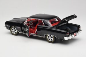 Chevrolet Chevelle Z-16 Sort American Muscle 1:18 AMM1061/06 Metal — billede 5 af 8
