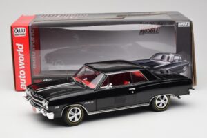Chevrolet Chevelle Z-16 Sort American Muscle 1:18 AMM1061/06 Metal — billede 8 af 8