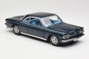 Chevrolet Corvair Mørkeblå Sun Star 1:18 1482 Metal — billede 6 af 8