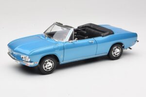 Chevrolet Corvair Monza Cabriolet Blå Road Signature 1:18 92498 Metal