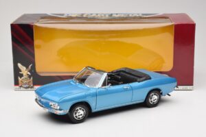 Chevrolet Corvair Monza Cabriolet Blå Road Signature 1:18 92498 Metal — billede 8 af 8