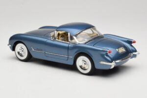 Chevrolet Corvette C1 Blå Mira 1:18 6105 Metal — billede 7 af 8