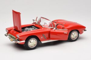 Chevrolet Corvette C1 Rød ERTL 1:18 7835 Metal — billede 2 af 8