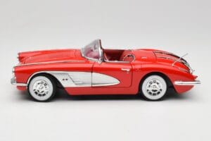 Chevrolet Corvette C1 Rød Motormax 1:18 73100TC Metal — billede 4 af 8