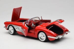 Chevrolet Corvette C1 Rød Motormax 1:18 73100TC Metal — billede 5 af 8
