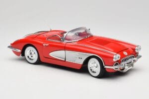 Chevrolet Corvette C1 Rød Motormax 1:18 73100TC Metal — billede 6 af 8