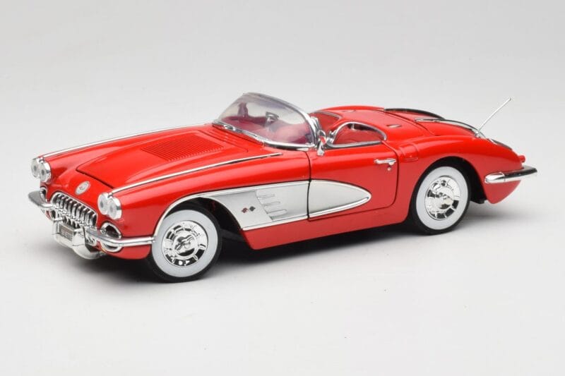 Chevrolet Corvette C1 Rød Motormax 1:18 73100TC Metal