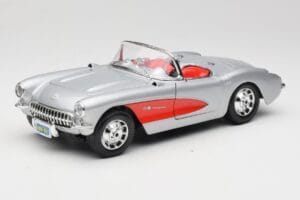 Chevrolet Corvette C1 Sølv Bburago 1:18 3034 Metal