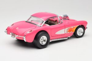 Chevrolet Corvette C1 Gasser Pink Road Legends 1:18 92019-R1 Metal — billede 3 af 8