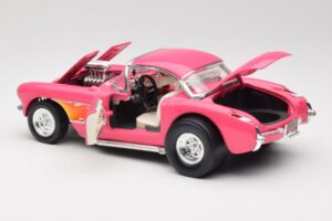 Chevrolet Corvette C1 Gasser Pink Road Legends 1:18 92019-R1 Metal — billede 5 af 8
