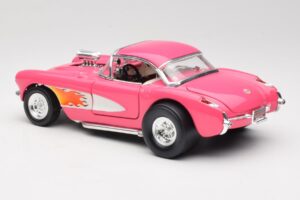 Chevrolet Corvette C1 Gasser Pink Road Legends 1:18 92019-R1 Metal — billede 7 af 8