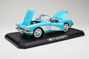 Chevrolet Corvette C1 Hard Top Blå Solido 1:12 1202-M1 Metal — billede 2 af 8