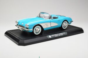 Chevrolet Corvette C1 Hard Top Blå Solido 1:12 1202-M1 Metal