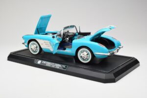 Chevrolet Corvette C1 Hard Top Blå Solido 1:12 1202-M1 Metal — billede 5 af 8
