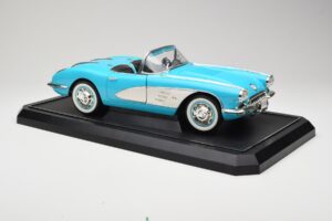 Chevrolet Corvette C1 Hard Top Blå Solido 1:12 1202-M1 Metal — billede 6 af 8