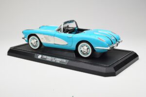 Chevrolet Corvette C1 Hard Top Blå Solido 1:12 1202-M1 Metal — billede 7 af 8