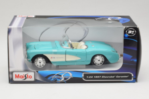 Chevrolet Corvette C1 Mintgrøn Maisto 1:24 31275 Metal